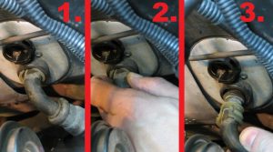 replace volvo 850 s70 v70 heater core hoses_2