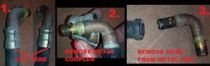 replace volvo 850 s70 v70 heater core hoses_STEP5