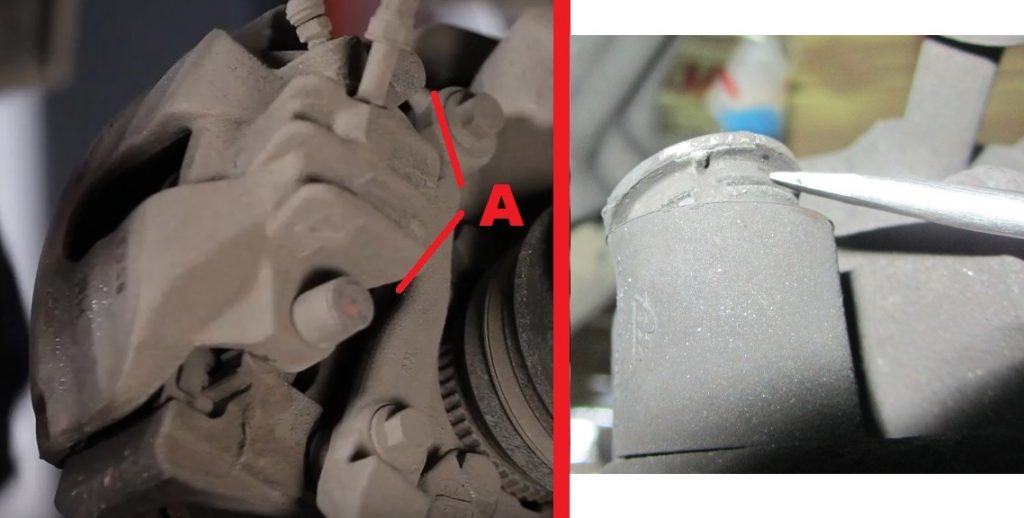 Volvo-S60-S80-V70-XC-How-to-replace-front-brake-pads-4